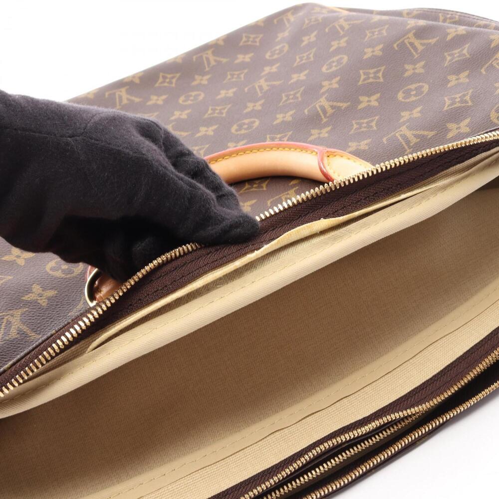 LOUIS VUITTON Brown Monogram Leather Boston Bag - Picture 15 of 16